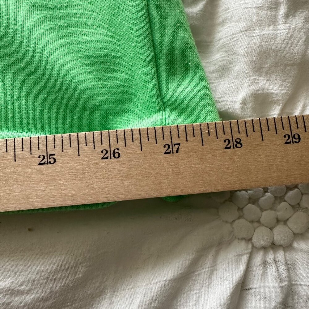 We11done Graphic Oversized Small Ex-Boyfriend Green Hooded T-Shirt/Sweatshirt - Picture 4 of 9
